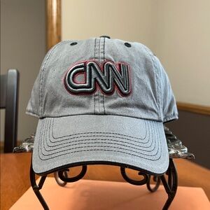 CNN Embroidered baseball cap.  NWOT